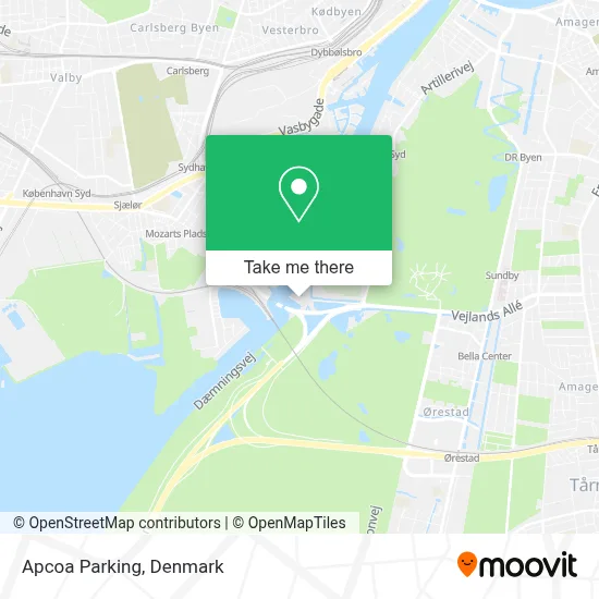 Apcoa Parking map