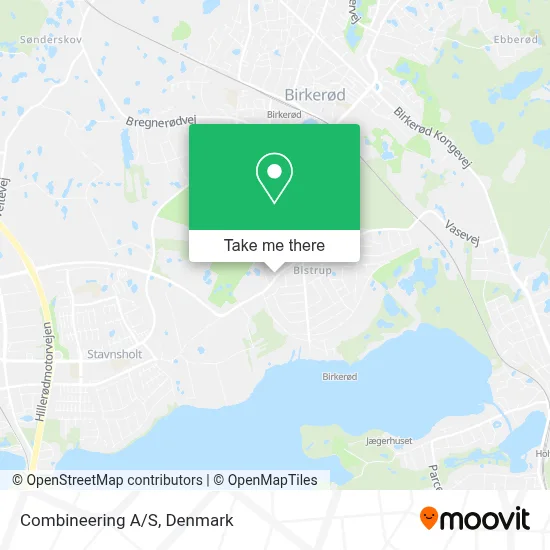 Combineering A/S map