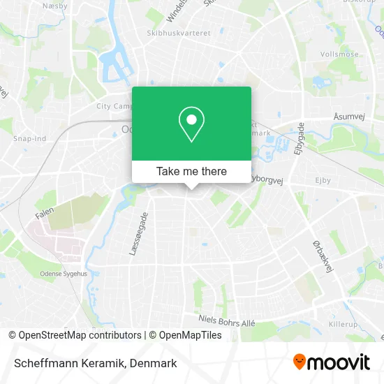 Scheffmann Keramik map