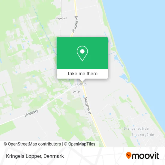 Kringels Lopper map