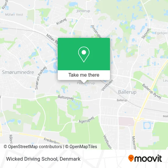 Wicked Driving School map