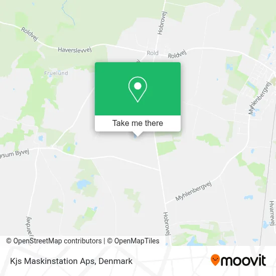 Kjs Maskinstation Aps map