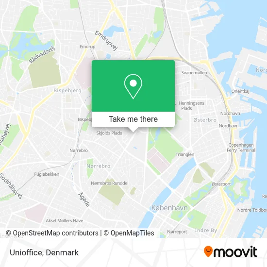 Unioffice map