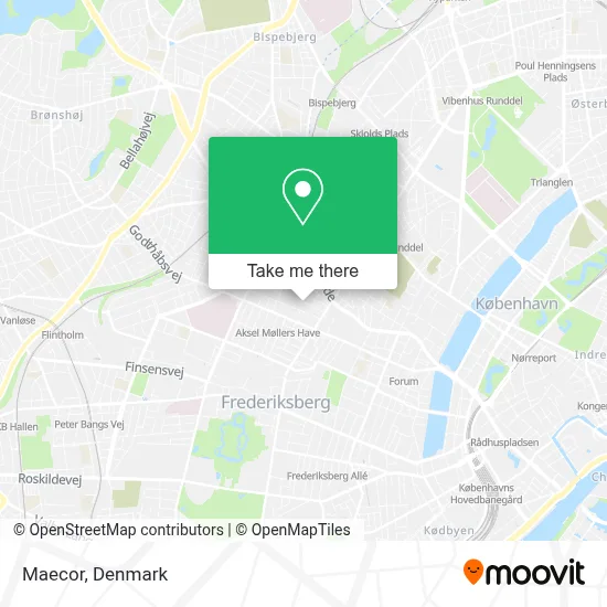 Maecor map