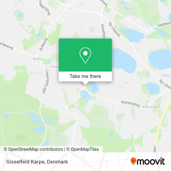 Gisselfeld Karpe map