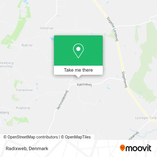 Radixweb map