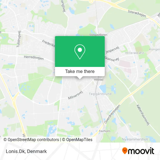 Lonis.Dk map