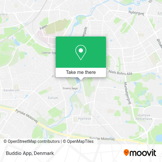 Buddio App map