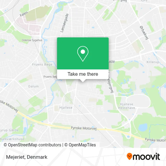 Mejeriet map