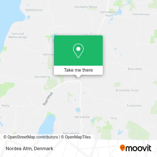 Nordea Atm map