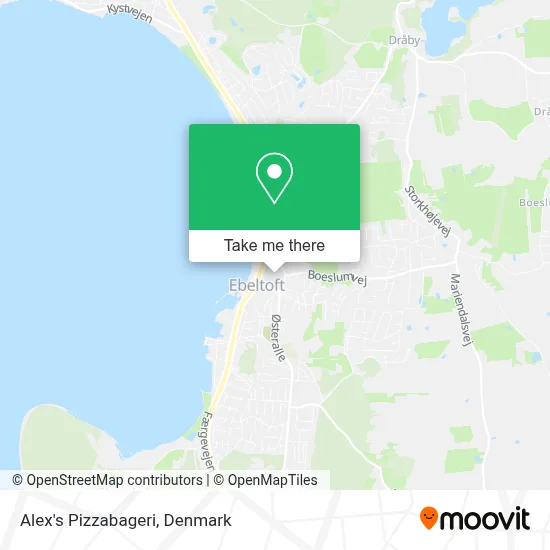 Alex's Pizzabageri map