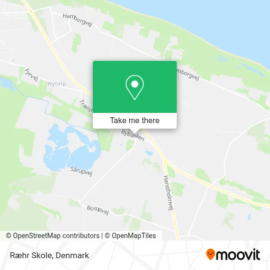 Ræhr Skole map