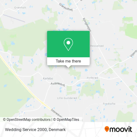 Wedding Service 2000 map