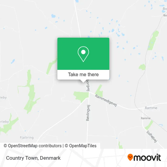 Country Town map