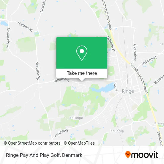 Ringe Pay And Play Golf map