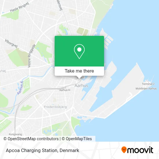 Apcoa Charging Station map