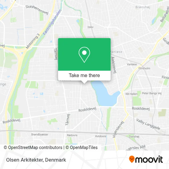 Olsen Arkitekter map
