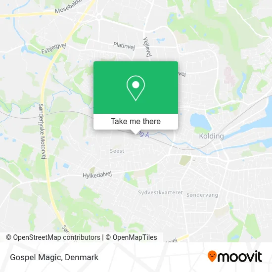 Gospel Magic map