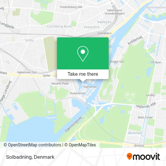Solbadning map