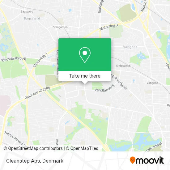 Cleanstep Aps map