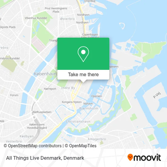 All Things Live Denmark map