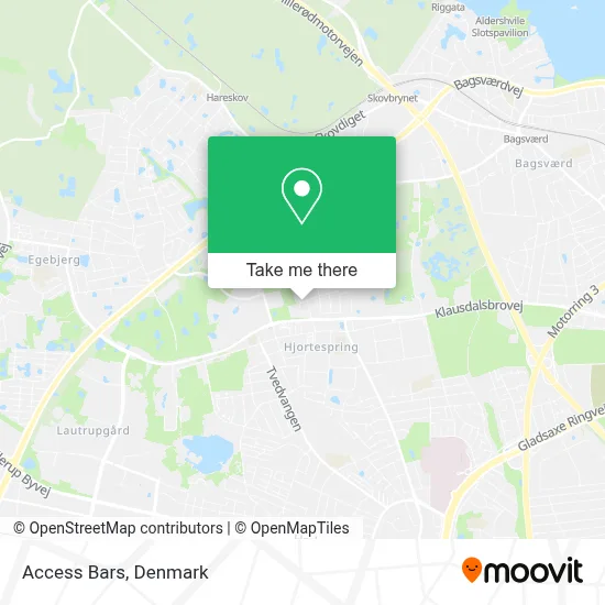 Access Bars map