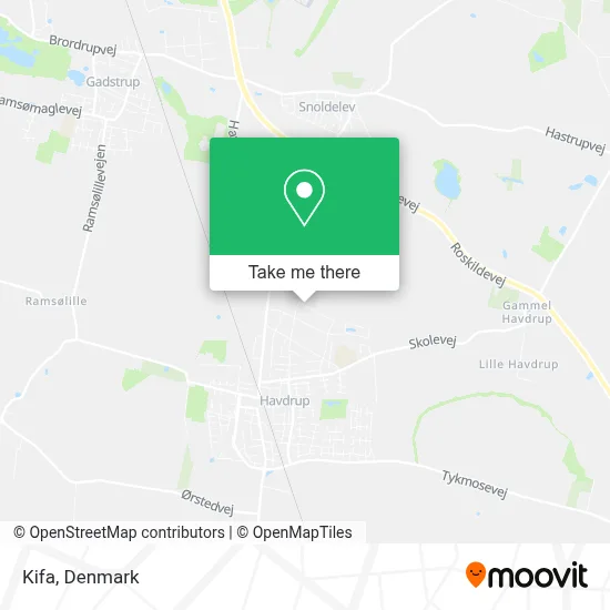 Kifa map