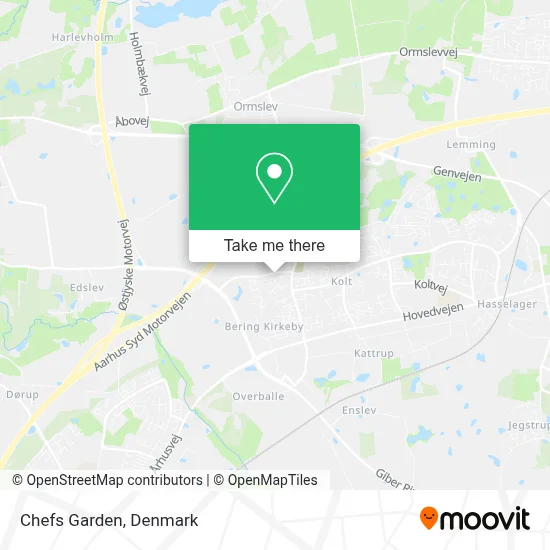 Chefs Garden map