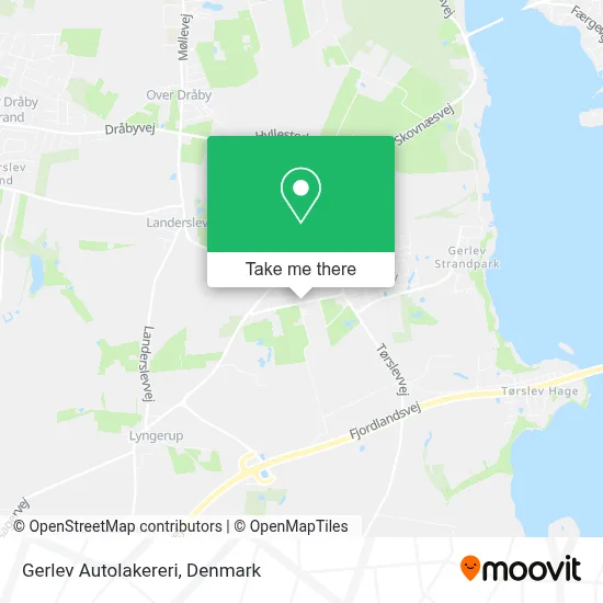Gerlev Autolakereri map