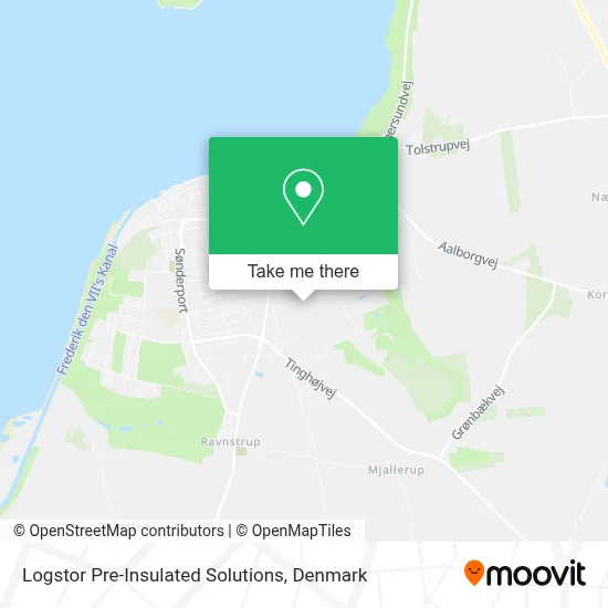 Logstor Pre-Insulated Solutions map