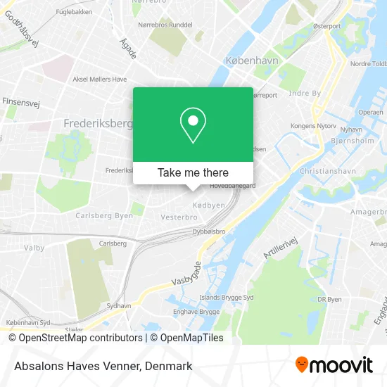 Absalons Haves Venner map