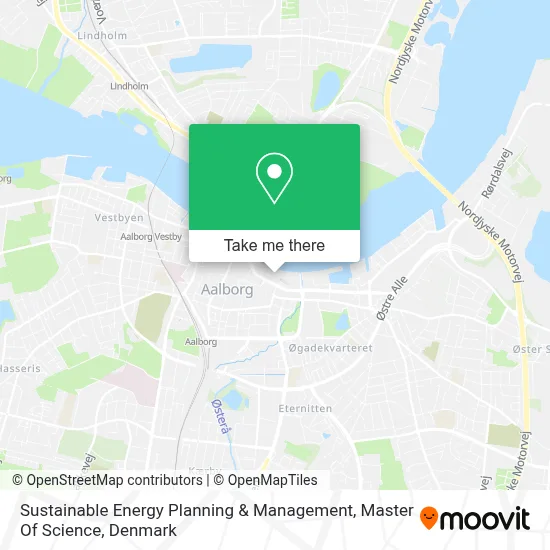 Sustainable Energy Planning & Management, Master Of Science map
