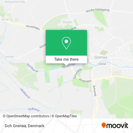 Dch Grenaa map