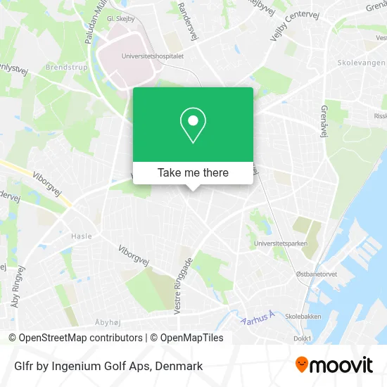 Glfr by Ingenium Golf Aps map