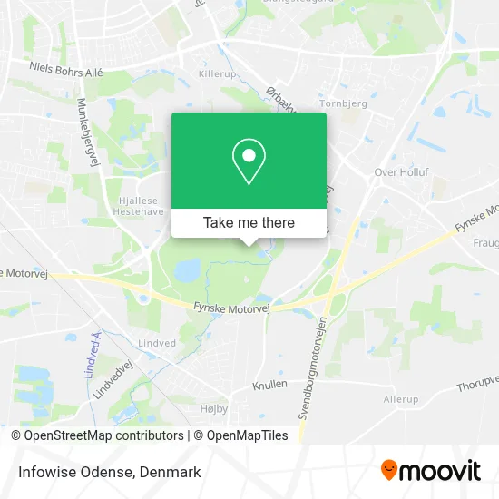 Infowise Odense map