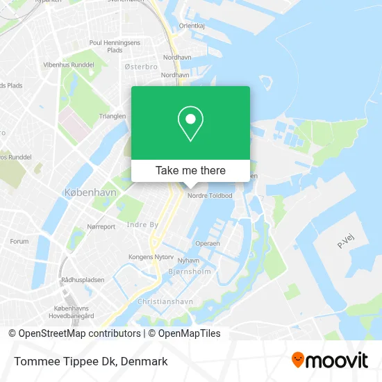 Tommee Tippee Dk map