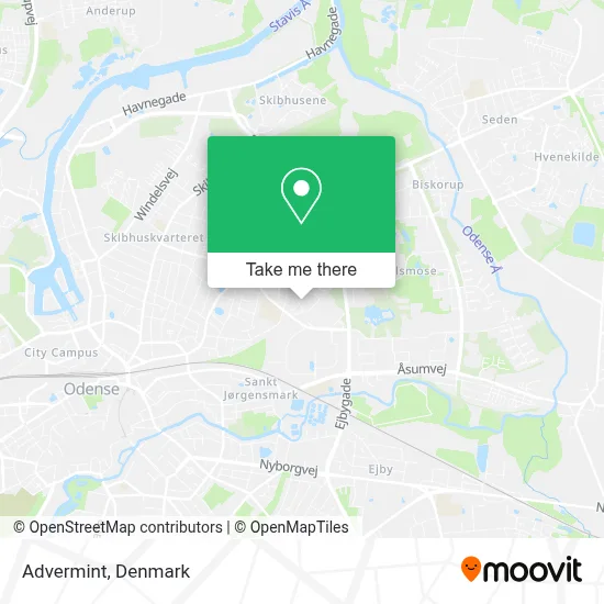 Advermint map