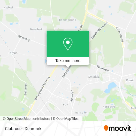 Clubfuser map
