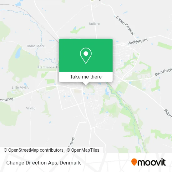 Change Direction Aps map