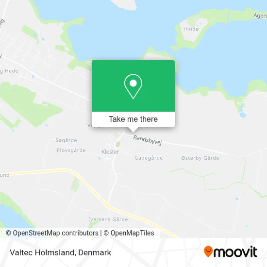 Valtec Holmsland map