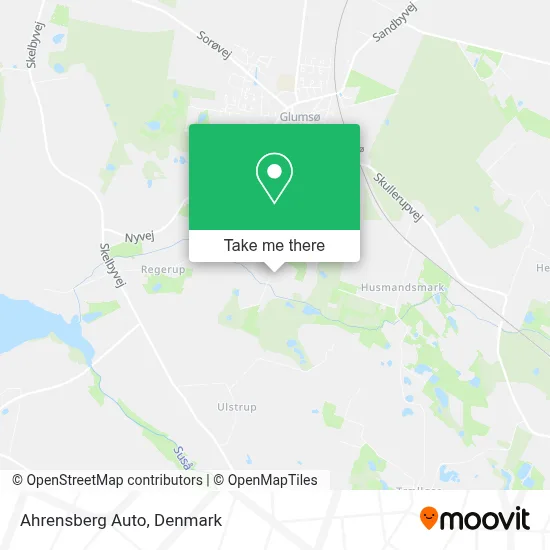 Ahrensberg Auto map