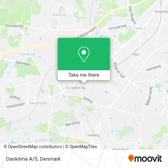 Danklima A/S map