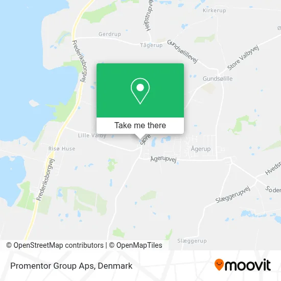 Promentor Group Aps map