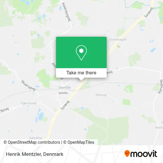 Henrik Mentzler map