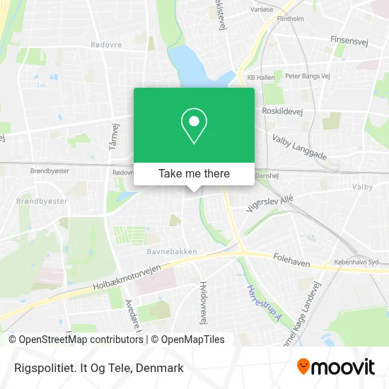 Rigspolitiet. It Og Tele map