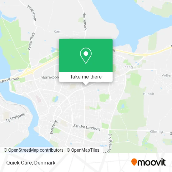 Quick Care map
