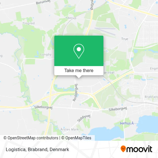 Logistica, Brabrand map