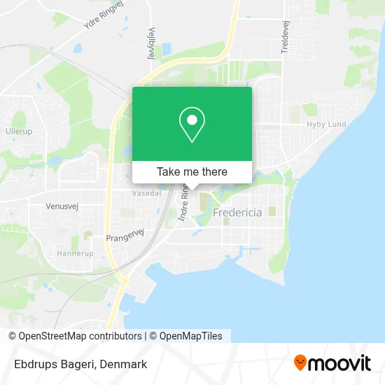 Ebdrups Bageri map