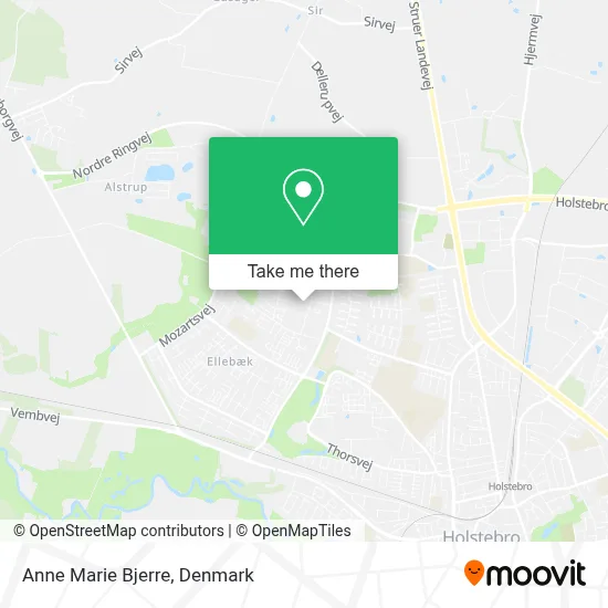 Anne Marie Bjerre map