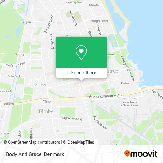 Body And Grace map